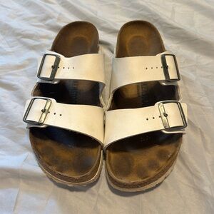 White Birkenstocks